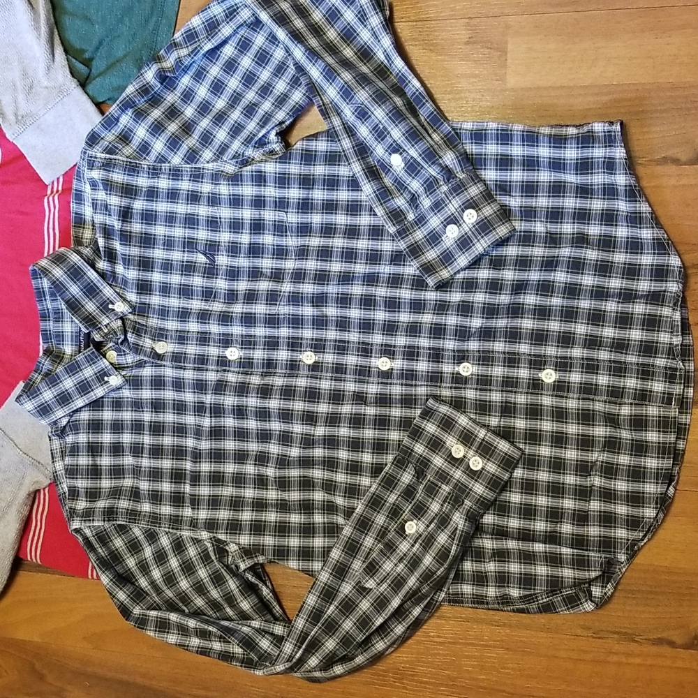 Bundle of Boy's Long Sleeve Shirts, Size Large - Picture 4 of 13
